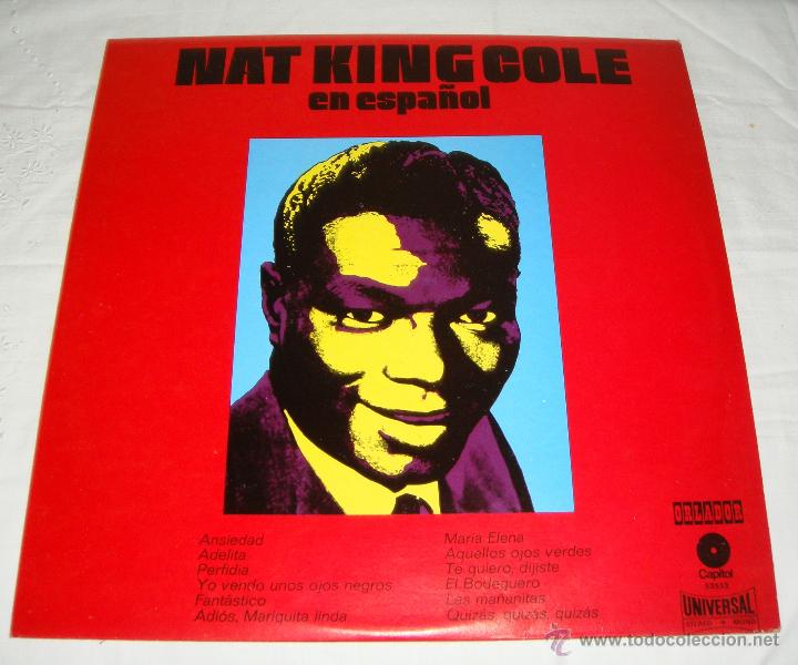 Discos de vinilo: LP. Nat King Cole en Espa&ntilde;ol. - Foto 1