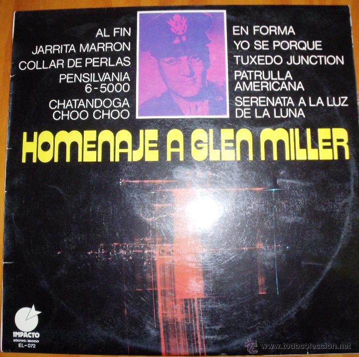 Discos de vinilo: MEMPHIS MAKER & ORCHESTRA - HOMENAJE A GLEN MILLER - Foto 1