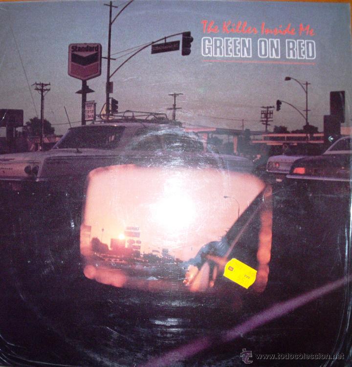 Discos de vinilo: GREEN ON RED  - THE KILLR INSIDE ME - Foto 1
