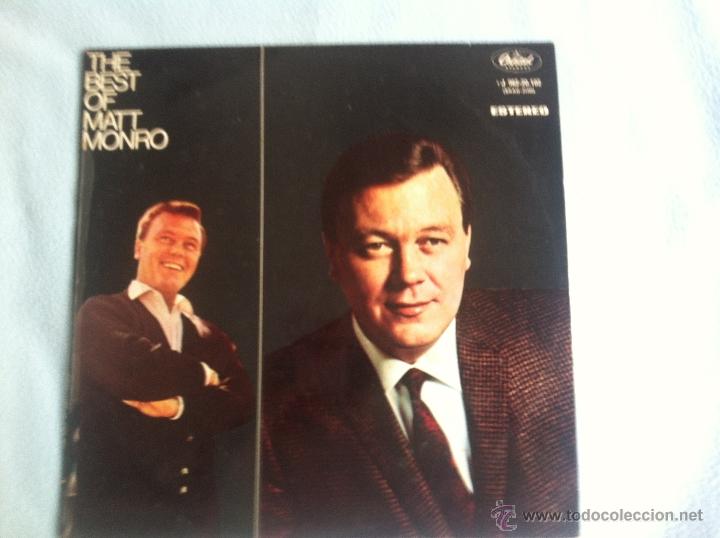 Discos de vinilo: LP MATT MONRO-THE BEST OF - Foto 1