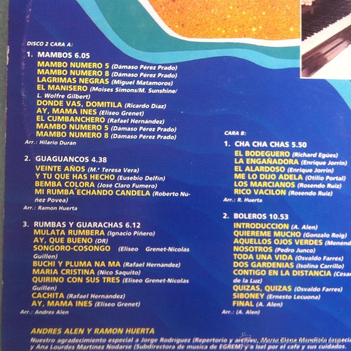 Discos de vinilo: LP DOBLE-CUBANISIMO-CALIENTE CALIENTE - Foto 2