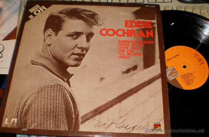 Discos de vinilo: eddie cochran lp francia - Foto 1