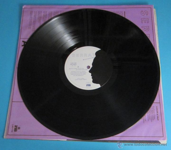 Discos de vinilo: SERRAT. BIENAVENTURADOS. ARIOLA - Foto 4