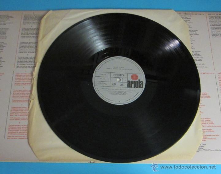 Discos de vinilo: LLUIS LLACH. I AMB EL SOMRIURE, LA REVOLTA - Foto 4