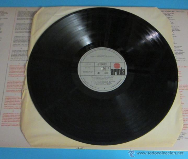 Discos de vinilo: LLUIS LLACH. I AMB EL SOMRIURE, LA REVOLTA - Foto 5