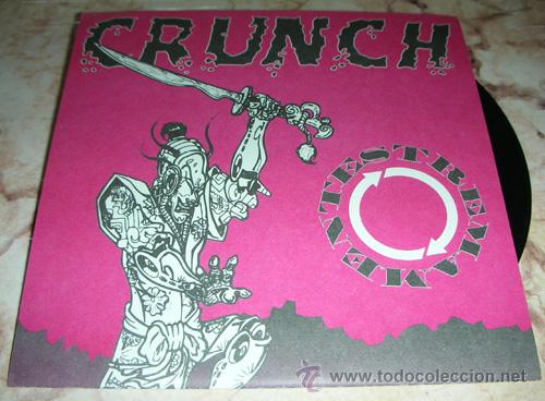 Discos de vinilo: CRUNCH - ESTREMAMENTE - EP 11 TEMAS - HARDCORE PUNK - Foto 1