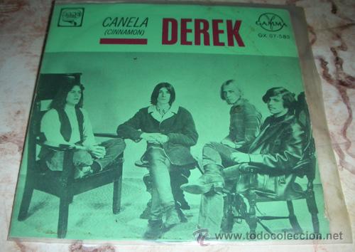 Discos de vinilo: DEREK - CINNAMON + 3 - EP MEXICANO - Foto 1