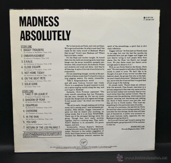 Discos de vinilo: vinilos ska ESPECIAL PACK - MADNESS - - Foto 10