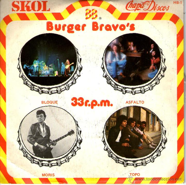 Discos de vinilo: BURGER BRAVOS / CHAPA DISCOS 1979 - Foto 1