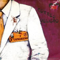 Discos de vinilo: Vº CONGRESO - SINGLE VINILO 7” - EDITADO EN ESPAÑA - CORRES PELIGO + SONAMBULISMO - CFE 1983