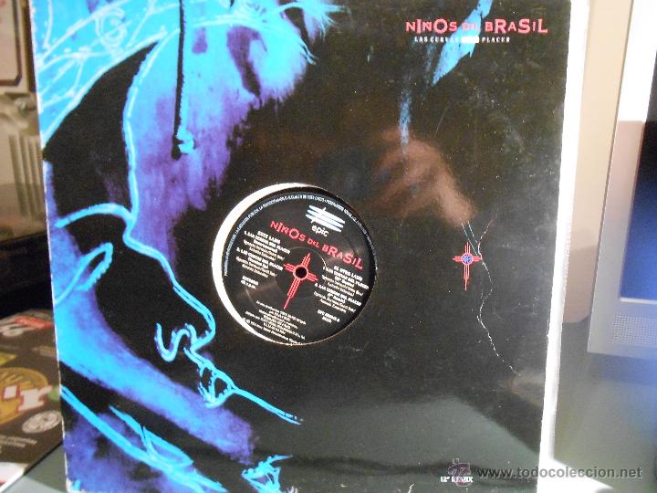 Discos de vinilo: NI&Ntilde;OS DEL BRASIL - LAS CURVAS DEL PLACER - Foto 1