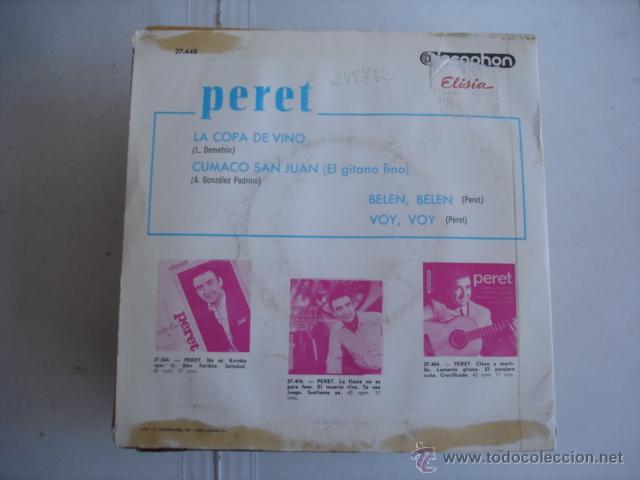 Discos de vinilo: Peret     La Copa De Vino - Foto 2