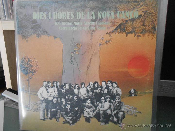Discos de vinilo: DIES I HORES DE LA NOVA CAN&Ccedil;O - Foto 1