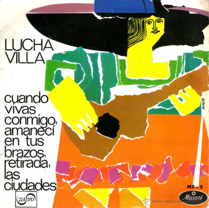 Discos de vinilo: LUCHA VILLA-AMANECER EN TUS BRAZOS - Foto 1