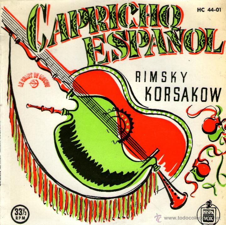 Discos de vinilo: RIMSKY KORSAKOW / CAPRICHO ESPA&Ntilde;OL - Foto 1