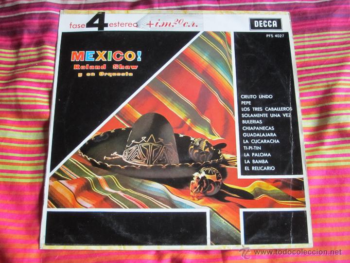 Discos de vinilo: ROLAND SHAW Y SU ORQUESTA - MEXICO! 12 LP - Foto 1