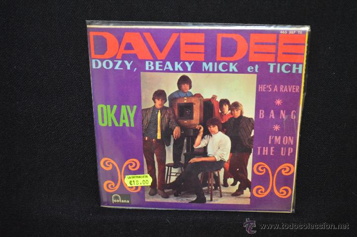 Discos de vinilo: DAVE DEE, DOZY, BEAKY, MICK & TICH +3 . EP - Foto 1