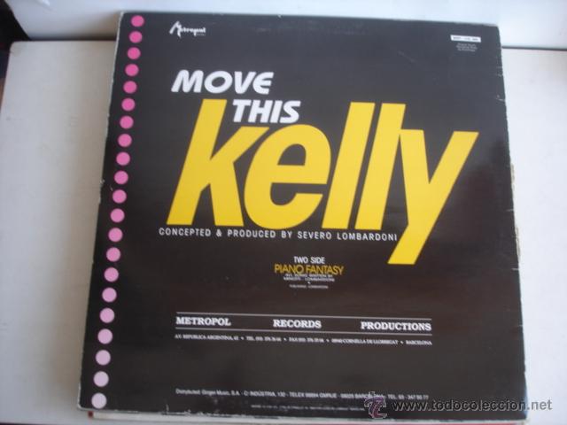 Discos de vinilo: Kelly      Move This (Remix) - Foto 2