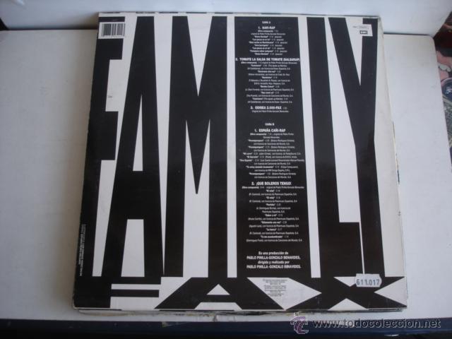 Discos de vinilo: Family Fax     Navi-Rap - Foto 2