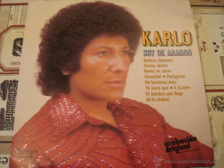 Discos de vinilo: karlo - soy de aragon - Foto 1