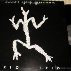 Discos de vinilo: JUAN LUIS GUERRA Y 440 MAXI FRIO,FRIO ESPAÑA 1993.EN PERFECTO ESTADO. Lote 359386970