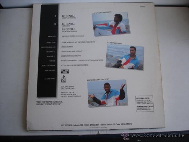 Discos de vinilo: B.V.S.M.P.      Be Gentle - Foto 2
