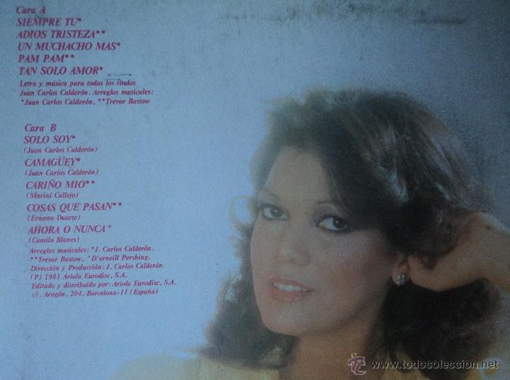 Discos de vinilo: Angela Carrasco - Con Amor - Edici&oacute;n de 1981 de Espa&ntilde;a - Foto 3