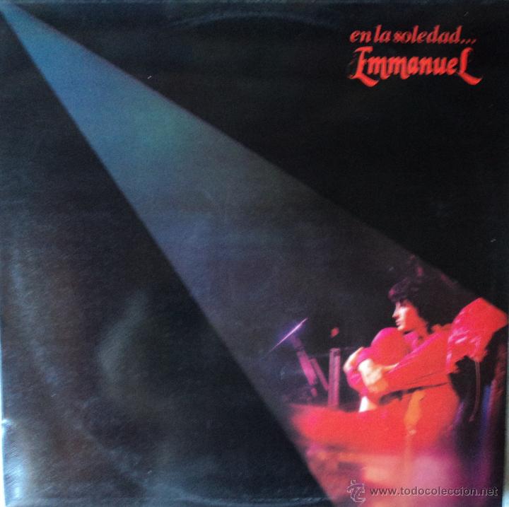 Discos de vinilo: Emmanuel - En la soledad... - Edici&oacute;n de 1983 de Espa&ntilde;a - Promocional - Foto 1