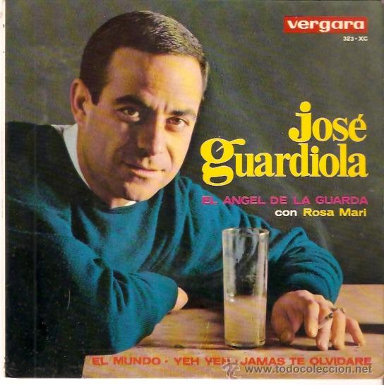 Discos de vinilo: EP JOSE GUARDIOLA EL ANGEL DE LA GUARDA - Foto 1