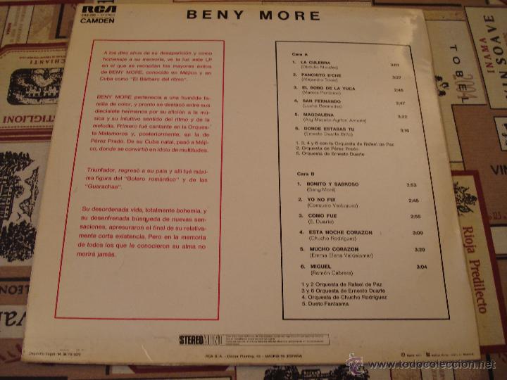 Discos de vinilo: BENY MORE - EL BARBARO DEL RITMO 1973 - Foto 2