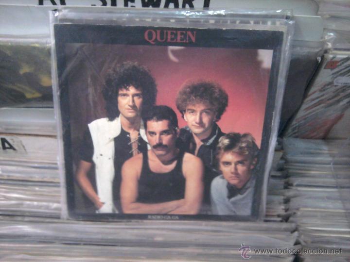 Discos de vinilo: QUEEN RADIO GA GA, EMI, SINGLE VINILO - Foto 1