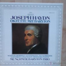 Discos de vinilo: JOSEPH HAYDN OKTETTE MIT BARYTON ARCHIV PRODUKTION 1982 ED ESPAÑOLA. Lote 46694163
