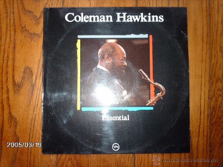 Discos de vinilo: maestros del jazz  -  coleman hawkins  -  essential - Foto 1