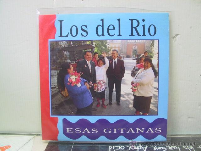 Discos de vinilo: LOS DEL RIO - ESAS GITANAS - PROMO - CFE 1992 - Foto 1