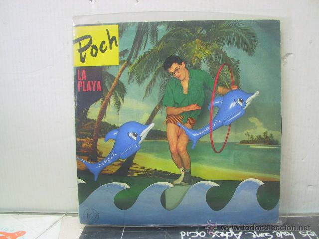 Discos de vinilo: POCH - LA PLAYA / COCAINE - EPIC 1985 - Foto 1