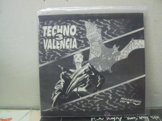 Discos de vinilo: TECHNO VALENCIA 3 - PROMO - CONTRASE&Ntilde;A 1993 - Foto 1