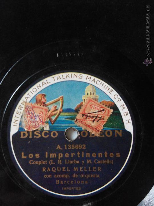 Discos de vinilo: Causas y efectos. Los impertinentes. Raquel Meller - Foto 1