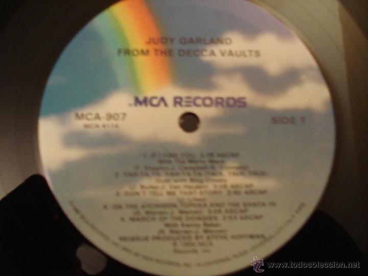 Discos de vinilo: JUDY GARLAND FROM THE DECCA VAULTS - Foto 2