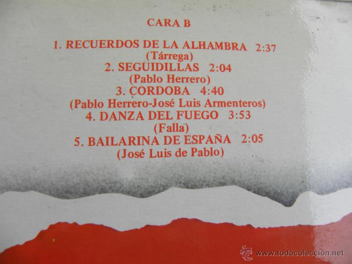 Discos de vinilo: LOS RELAMPAGOS -NIT DE LLAMPECS -LP 1986 - Foto 2