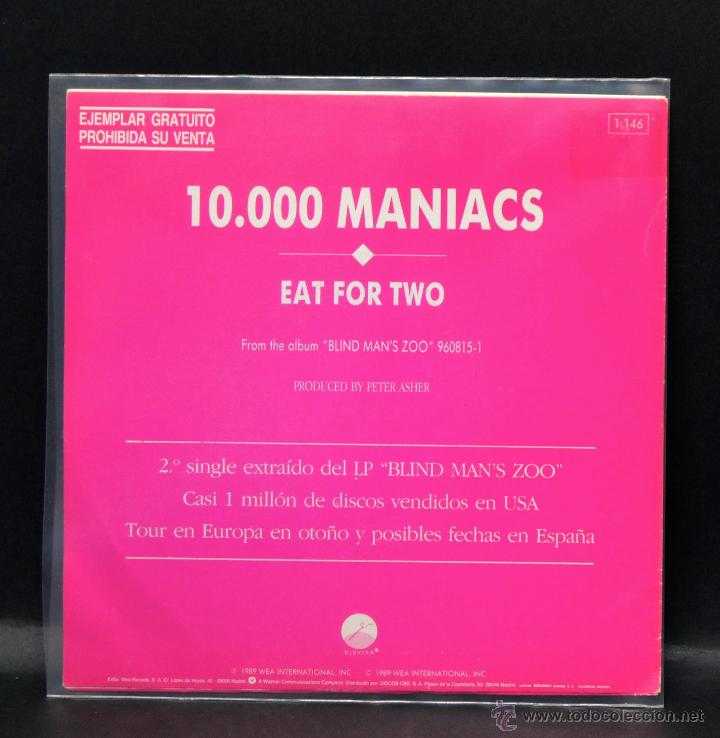 Discos de vinilo: Vinilo  -  10.000 MANIACS - Foto 2