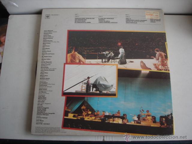 Discos de vinilo: LLUIS LLACH CAMP DEL BAR&Ccedil;A 6 DE JULIO DE 1985 - Foto 3