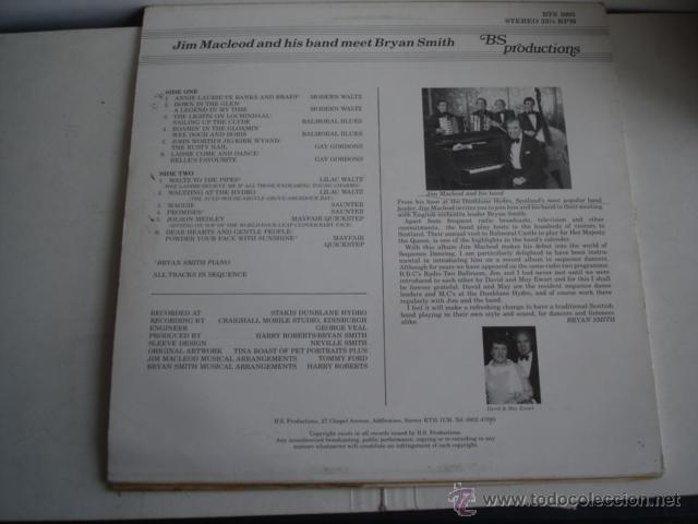 Discos de vinilo: Jim Macleod And his Band Meet Bryan Smith - Foto 2