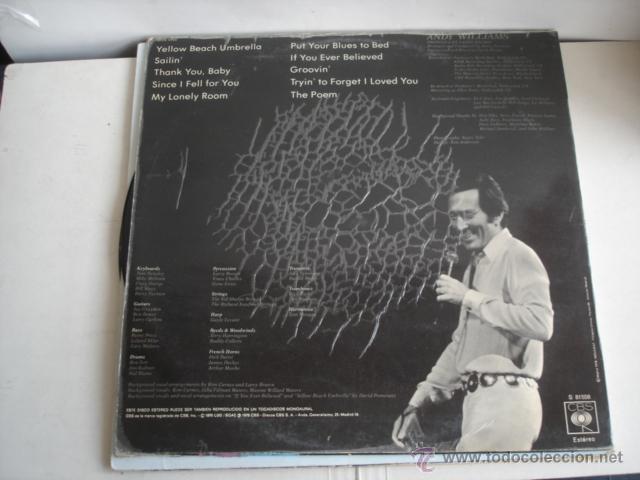 Discos de vinilo: Andy Williams Andy - Foto 2