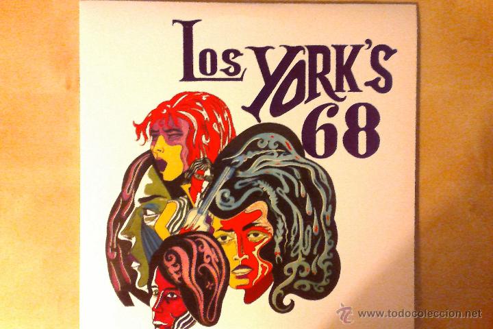 Discos de vinilo: LOS YORK&acute;S 68 LP 2007 ITALIA - Foto 1