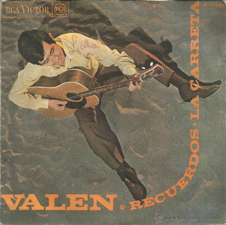 Vinyl records: VALEN-RECUERDOS + LA CARRETA SINGLE VINILO 1968 SPAIN