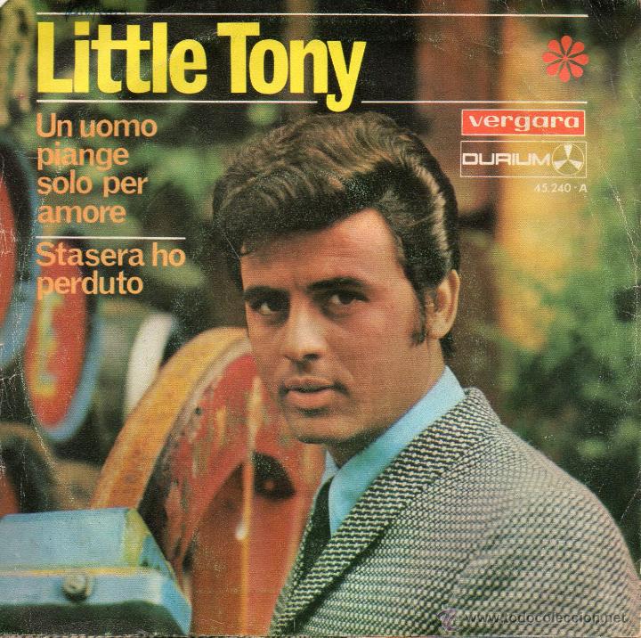 Little Tony Un Uomo Piange Solo Per Amore