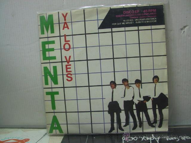 Discos de vinilo: MENTA - YA LO VES + 3 - EMI 1980 - Foto 1