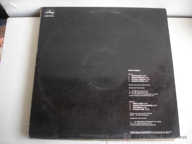 Discos de vinilo: PETER HAMMILL   PETER HAMMILL - Foto 2