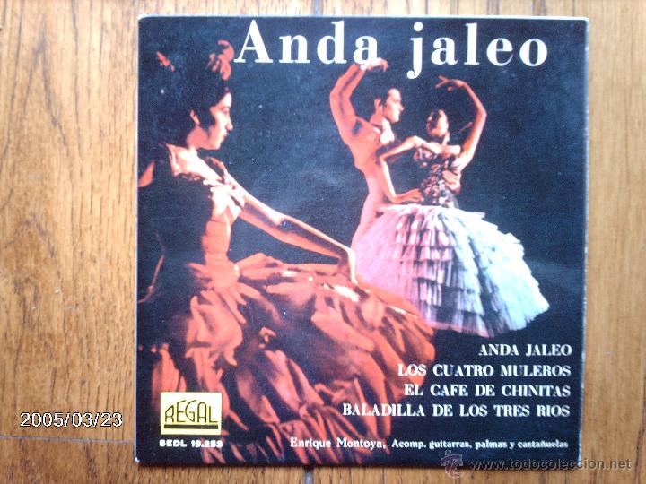 Discos de vinilo: enrique montoya  -  anda jaleo  +  3 - Foto 1