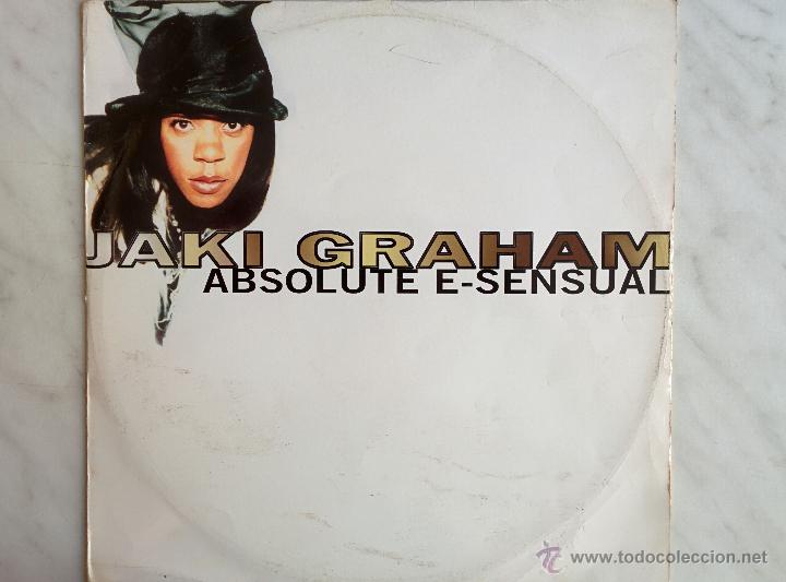 Discos de vinilo: JAKI GRAHAM. ABSOLUTE E-SENSUAL. MAXI 33 RPM - Foto 1